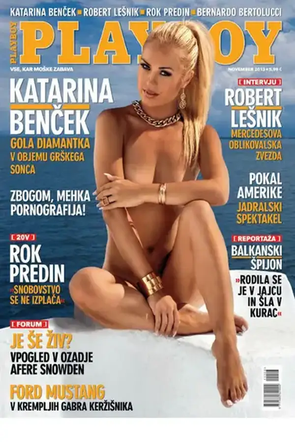 Playboy Slovenia - November 2013 Cover